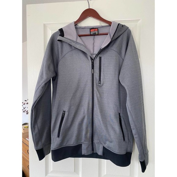 MEN'S BURTON BONDED FULL-ZIP HOODIE -medium - Picture 1 of 7